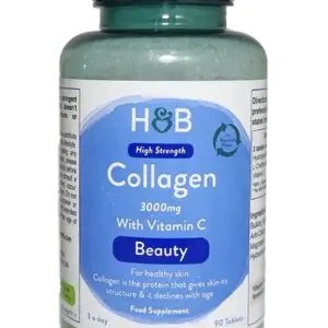 1 H&B Collagen Beauty + Vitamin C for glowing skin, strong hair, and healthy nails.